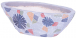 MagicHome kaunistus, Lillepott mosaiigiga, hall, lai, keraamika, 40,5x19x14 cm