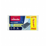 Vileda Pro Clean k&auml;sn, 2+1 tk