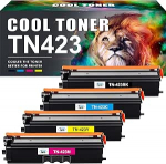Cool Toner TN423 toonerikasseti asendaja, mis &uuml;hildub Brother TN-423 TN-423BK TN-421 MFC-L8690CDW MFC L8690CDW DCP-L8410CDW MFC-L8900CDW HL-L8260CDW HL-L8360CDW must ts&uuml;aane kollane magenta pakendiga.