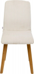 Kare Lara Corduroy disainer s&ouml;&ouml;gitool Corduroy kattega, massiivsete tammepuust jalgadega 92 x 44 x 45 cm (K x L x S x S) Beež