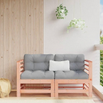 Homgoday Corner Garden Diivanid 2 Pack Douglas Fir Solid Wood Diivanid Outdoor Bed Diivan Diivan Garden Diivan Elutuba Patio Outdoor m&ouml;&ouml;bel