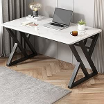 Industrieller Computertisch f&uuml;r Heimb&uuml;ro, moderner Gaming-Schreibtisch aus Holz, Chefarbeitsplatz f&uuml;r Studium und Schreiben, Konferenztisch, ergonoomiline disain, robust und stilvoll