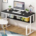 Moderner Computertisch f&uuml;r Heimb&uuml;ro, lihtsam t&ouml;&ouml;koht, Arbeitszimmer, Chefschreibtisch f&uuml;r Arbeit, Schreiben, Gaming im Schlafzimmer und Wohnzimmer, ergonoomiline disain, ger&auml;umige Oberfl&auml;che