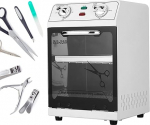 Kuum&otilde;hu steriliseerija desinfitseerija, 600 W, 8 L, 220 &deg;C, kuivkuumuse steriliseerija, k&otilde;rge temperatuuriga steriliseerija, k&uuml;&uuml;net&ouml;&ouml;riistade steriliseerija koos taimeri ja indikaatorvalgusega juuksurisalongi jaoks.