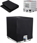 SOBEAU IBC mahuti kate 1000L, IBC konteineri tarvikud, veepaagi UV-kaitsekile, vihmaveet&uuml;nni kate, kaitsev pintsak vihmaveepaak, sobib 1000L IBC mahuti konteineri kate (120 x 100 x