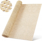 LUTER 1 Roll Cane Webbing Rattan, 40 cm x 1 m Natural Rattan kangast Roll Caning projektide, Mesh Rattan kangas m&ouml;&ouml;bel, toolid, kapid