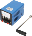 K&auml;igukruvigeneraatorid K&auml;igukruvigeneraator 20 W 2000 rpm Kaasaskantav USB-laadimine h&auml;daolukorra d&uuml;namotoor v&auml;litingimustes telkimiseks h&auml;daolukorras side, turism, h&auml;daolukorras energia