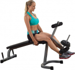 Body-Solid PLCE165 Powerline seeria 2-in-1 jalatreener jalav&otilde;lvijalgade pikendaja Jalgade k&otilde;verdamine istudes/makstes