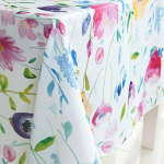 X-Labor Square Washable Tablecloth - veekindel Oxford kangast laudlinad - Easy-Care laudlinad aedade, tubade, laudade kaunistamiseks