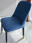 ZZDZW Velvet Chair Covers, 1/2/4/6 Pieces, Universal Stretch Chair Covers, Modern Chair Cover, Office Chair Cover, Chairs, Protective Cover, Dining Room Chair for Banquet, Wedding Parties
