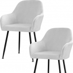 Elastne Velour s&ouml;&ouml;gitoa toolide katted koos k&auml;etoedega - pestavad slipcovers s&ouml;&ouml;gitoa toolidele, venivad tooli kaitsjad kontorisse, k&ouml;&ouml;ki, elutuppa, hotelli ja banketti (helehall, 2 komplekti)