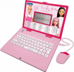 LEXIBOOK, Barbie JC598BBi2 Inglise hispaania keele &otilde;ppimise arvutim&auml;nguasju lastele 124 tegevusega &otilde;ppimiseks, m&auml;ngimiseks ja muusika kuulamiseks, roosa
