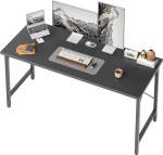 BEXEVUE Kirjutuslaud, 120 x 48 cm v&auml;ike arvutilaua, kontorilaud &otilde;pperuumi, magamistuppa, t&ouml;&ouml;stusdisain, metallraam, puidust arvutilaud koju ja kontorisse