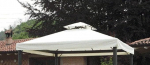 Asendusplaat Gazebo 3 x 3 m originaal Airventiga valge