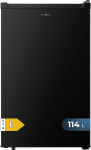 Cecotec Bolero CoolMarket TT 114L Blackl Minik&uuml;lmik energiat&otilde;hususe klass E, p&ouml;&ouml;rduks, optimaalne hoiustamine, LED-valgustus, mehaaniline juhtimine, niiskuskast, j&auml;&auml;tumisvastane sulatusfunktsioon