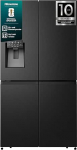 Hisense RQ760N4SBFE Cross Door/WiFi/584 l/Energiat&otilde;husus: D/37 dB/Total No Frost/My Fresh Choice/J&auml;&auml;- ja veedosaator/Premium Flat Door Design/Metal Tech Cooling/Super Freeze/HxWxD: 178,5 x 91,4 x