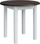 k koma &Uuml;mmargune m&auml;nni laud 90 cm s&ouml;&ouml;gilaud puidust k&ouml;&ouml;gilaud massiivne valge mesi maamaja stiilis (p&auml;hkel)