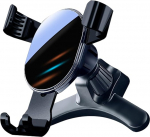 JNNJ universaalne mobiiltelefoni hoidja autodele, auto telefoni hoidja, &otilde;huventilaator, gravitatsiooni autotelefoni hoidja, super stabiilne universaalne mobiiltelefoni hoidja autodele (must)