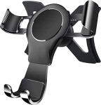 Mobiiltelefoni autohoidikud Audi A3 8V 2014-2019, mobiiltelefoni hoidja Gravity Auto Lock Stabiilne ilma v&auml;rinata Hatchback Air Vents Phone Holder Alumiinium sulamist mobiiltelefoni hoidja tarvikud