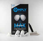 Comply TrueGrip MAX | Premium Memory Foam asendusk&otilde;rvaklapid Apple AirPods Pro (1. ja 2. p&otilde;lvkond) jaoks | SmartSkin&trade; tehnoloogia | Valge, suurus S, 3 paari