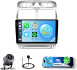 Roinvou 4+128G Android 15 autoraadio Peugeot 307 2002-2013 juhtmevaba Carplay Android autole, 9-tolline autoraadio Incell puuteekraaniga GPS-navigatsiooniga Bluetooth EQ WiFi RDS FM SWC MIC tagurdamine
