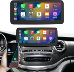 Ninetom autoraadio 10,25-tolline puuteekraan 2015-2018 Mercedes Benz V klassi W447 jaoks koos NTG 5.0/5.1/5.2, toetab Apple Carplay/Android Auto/Mirrorlinki