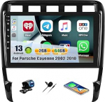 CAMECHO 2+64G Android 13 Autoradio f&uuml;r Mercedes Benz C Class W204 S204 2006-2011 mit R&uuml;ckfahrkamera, 9 Zoll Wireless Carplay Android Auto Bluetooth Radio HD Touchscreen mit WiFi FM/RDS GPS +Canbus