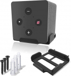 Metall-Wandhalterung f&uuml;r Fire TV Cube 3. Generation (2022), Sichere Stahlhalterung f&uuml;r 1. und 2. Generation, Kompatibel mit Fire TV Cube f&uuml;r Wand
