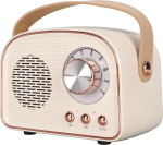 Retro Bluetooth k&otilde;lar, Vintage Decor, kaasaskantav traadita Bluetooth 5.0 k&otilde;lar, armas vanamoodne stiil k&ouml;&ouml;gi, laua, magamistoa, kontori, peo jaoks.