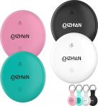 Android Smart Tracker Tag, Google Certified Key Finder &uuml;hildub Find Hub App (ainult Android), Bluetooth Key Finder pagasi / kotid / kohvrid / rahakott, vahetatav aku, 4 v&auml;rvi