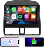 EZoneTronics Android autoraadio stereo Honda CR-V 2001-2006 koos Carplay Android auto 9-tollise puuteekraaniga GPS navigatsioon Bluetooth USB SWC WLAN FM / RDS raadiom&auml;ngija 2G RAM + 32G ROM-iga