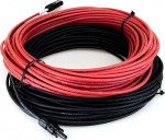 NAKA p&auml;ikesepaneelide pikenduskaabel p&auml;ikesemoodulitele, fotogalvaaniliste p&auml;ikeses&uuml;steemide &uuml;henduskaabel, p&auml;ikesekaabel, komplektne komplekt pistikupesa ja pistik MC4, vaskkaabel, pikenduskaabel, v&auml;listingimustes, 6 mm&sup2; x 20 m