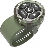 Media Button Kabellose Bluetooth-fernbedienung, IP67 wasserdichte Riemen-Telefonsteuerung f&uuml;r Auto, Fahrrad, Motorrad, Lenkrad, Siri, Anruf & Fotografieren, kompatibel f&uuml;r iPhone und Android (Gr&uuml;n)