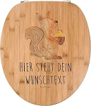 Mr. & Mrs. Panda isikup&auml;rastatud tualetipoti motiiviga orav j&otilde;ulud - isikup&auml;rastatud kingitused, tualetipoti iste nimega, j&otilde;ulumotiiviga