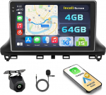 Android 15 4+64GB Autoradio f&uuml;r FIAT Scudo 2024 mit 10 Zoll Incell Touchscreen, Autoradio 2DIN mit Wireless Carplay Android Auto, FM/RDS Radio BT GPS WiFi R&uuml;ckfahrkamera + MIC