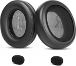 Asendatavad k&otilde;rvaklapid Microsoft Xboxi juhtmeta peakomplektidele 2024 Release, Xbox Series X, S, Xbox One peakomplektid, t&auml;iustatud mugavus hingava valgulise nahaga, musta v&auml;rvi