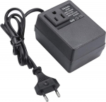 Toplionace 200 W AC 220 V kuni 110 V pingemuundur, v&otilde;imsusmuundur Step Down &uuml;hefaasiline viis EU pistikupesa pingemuundur