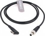 SZRMCC 12V PD Type-C USB C ja parempoolse nurga lukustusega DC 2.1 2.5 Triggeri toitekaabel Atomos Battery Eliminator Shinobi 7 Shogun Connect videoseadmetele Pix-E7 E5 Monitor (1m)