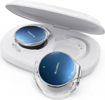 K&otilde;rvaklappide Bluetooth 5.4, avatud k&otilde;rvaklapid, traadita Bluetooth-m&uuml;rasummutus, veepiisakujuline klamber spordik&otilde;rvaklappide Bluetooth 4 mikrofoniga, mugavalt sobivad k&otilde;rvakonksud, sinine