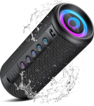 Bluetooth-k&otilde;lar 24W kaasaskantav - Bluetooth 5.3 Box RGB valguse ja bassiv&otilde;imendusega, 30h aku, IPX7 veekindel, k&auml;ed-vabad k&otilde;ned, muusikakast &otilde;ue, peole, rannale, aeda