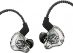 Yinyoo KBEAR KS1 k&otilde;rvaklapid, KS1 1DD HiFi Wired IEM k&otilde;rvaklapid, m&uuml;rasummutusega k&otilde;rvaklapid, eemaldatav 0,78 mm 2-poolne kaabel muusikutele Stage