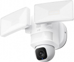 eufy Floodlight Camera E30, v&auml;livalvekaamera, 360&deg; p&ouml;&ouml;re ja kallutus, AI tuvastamine ja j&auml;lgimine, 2K video, 2,4 GHz WiFi, 2000 luumenit, h&auml;&auml;l- ja valgush&auml;ire (uuenenud)