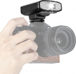 TARION Mini kaamera v&auml;lklambi Speedlite optilise S1/S2 juhtimisega 22 v&otilde;imsuse tasemega Sony Canon Nikon Fuji Olympus kaamerale (SL01 must)