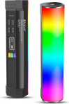 PULUZ Magnetische RGB Licht Fotografie17cm, 360&deg; Drehbarer Videolichtstab mit 2000-mAh-Akku und Einstellbarer Farbtemperatur 2500-9000K f&uuml;r Videoaufnahmen, Streaming, Studiofotografie, TikTok YouTube