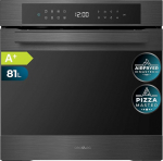 Cecotec Bolero Hexa P506000 P506000 P&uuml;rol&uuml;&uuml;tiline sisseehitatud ahju Matt A+. 3400 W, 81 L mahutavus, 11 funktsiooni koos Airfryer Master, Pizza Master, 3D k&uuml;psetamine, aurup&otilde;hi X2, p&uuml;rol&uuml;&uuml;s.