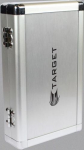 Dart case Target Galaxy Silver Aluminium / 15x10 cm / silver