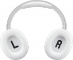 SOULWIT asenduskomplekt JBL Tune 700BT/710BT/720BT/750BTNC/760NC/770NC k&otilde;rvaklappidele, valgenahast k&otilde;rvapadjad + peapael peapaelale