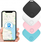 4 x v&otilde;tmeotsija Bluetooth-elemendi otsija v&otilde;tmeotsija koos kaotatud h&auml;irehoiatusega Anti-lost GPS Tracker Smart Tag Sobib v&otilde;tmete, lemmikloomade rahakottide v&otilde;i seljakottide ja
