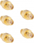 5 st&uuml;cke Antennen Adapter SMA Weiblich zu SMA Weiblich SMA Koppler Barrel Adapter Konverter f&uuml;r Antennen Radio (F26-5)