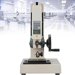 Digitales Zug-Druck-Kraftmessger&auml;t, Federdruckpr&uuml;fmaschine Mit Halterung Und Radantrieb, 180 Mm Verfahrweg, 0-10 Mm Klemm&ouml;ffnung F&uuml;r Zug- Und Druckmessungen Im Labor
